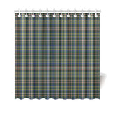 Scott Green Modern Tartan Shower Curtain